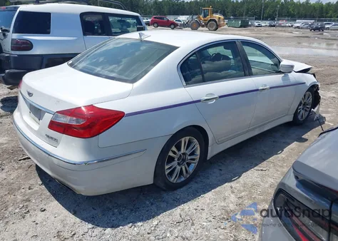 2012 Hyundai Genesis 3.8 из США, поврежденный, VIN KMHGC4DD2CU203197